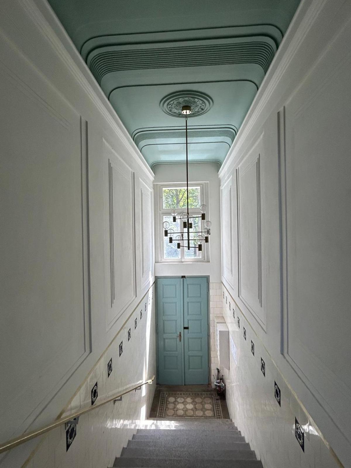 Art Nouveau Apartment With Garden In Pisek Esterno foto